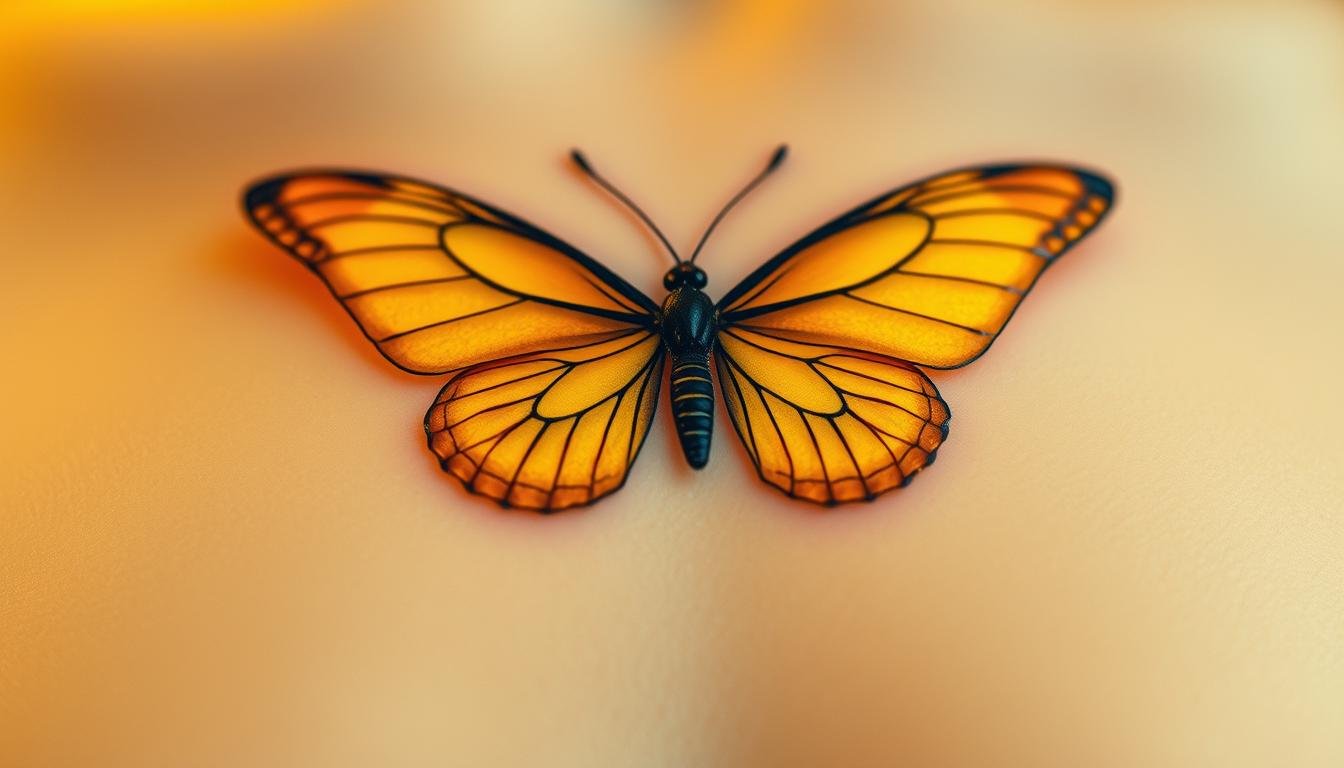 Schmetterling Tattoo Stil